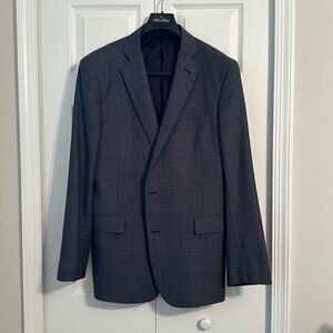 Brooks Brothers Regent Fit Suit Jacket - Blue Check